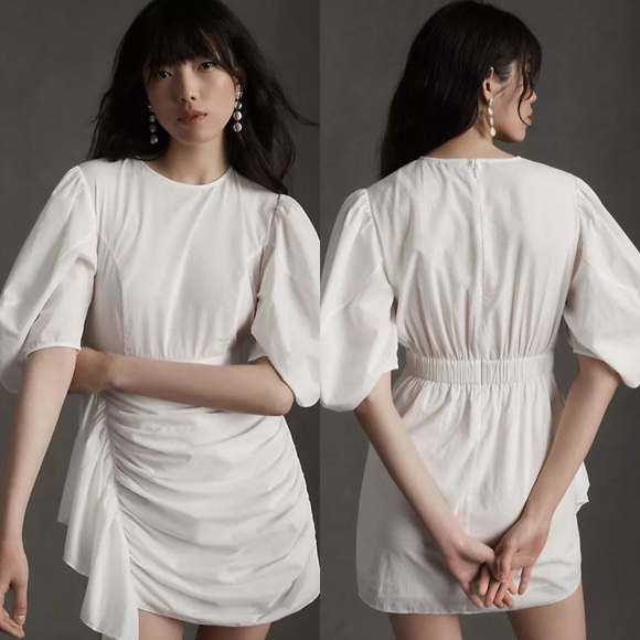 RHODE Pia Dress in White Size XS - Picture 3 of 14